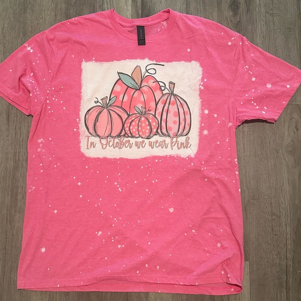 Breast Cancer Awareness Pink Short Sleeve Tee